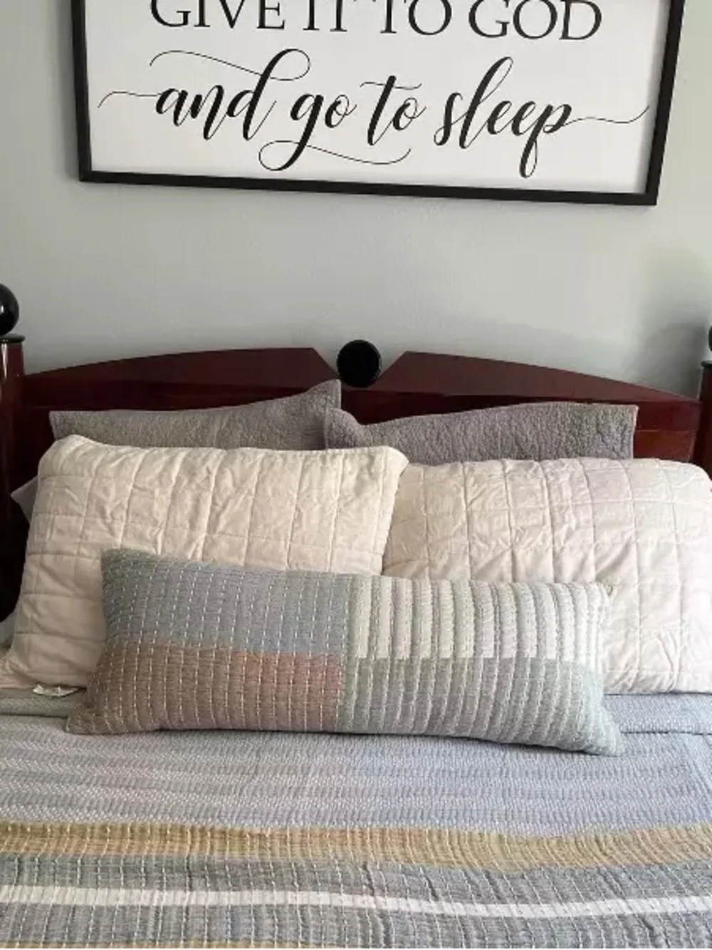 Patchwork Lumbar Pillow Multi - Parachute